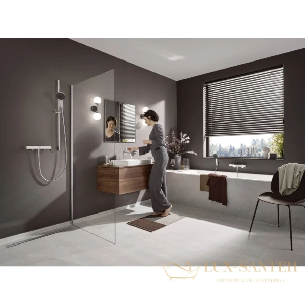 смеситель для раковины hansgrohe vivenis с донным клапаном 75020000 хром