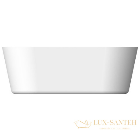 акриловая ванна belbagno bb306-1675 167х80 без гидромассажа, белый