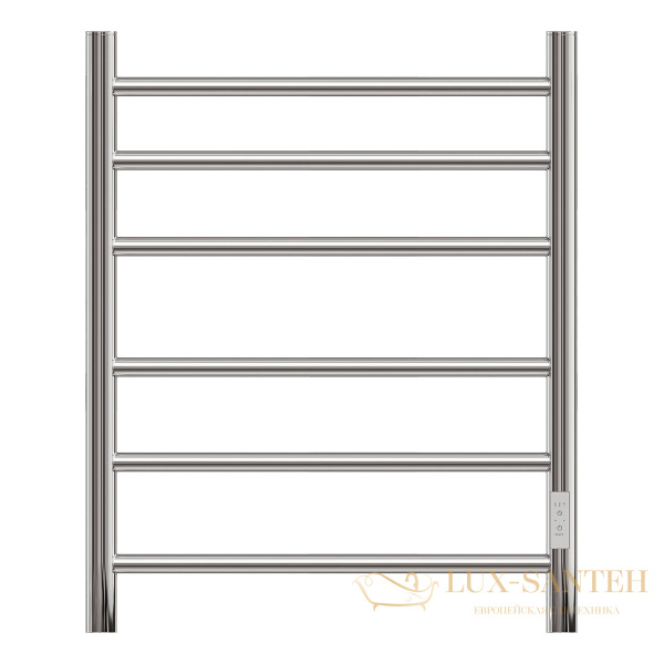 полотенцесушитель 400x600 электрический point аврора pn10846 п6 диммер справа, хром