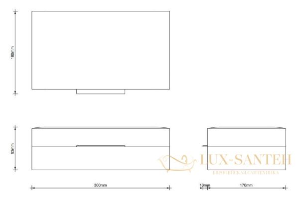 контейнер с крышкой decor walther brownie 0939897, пурпурный