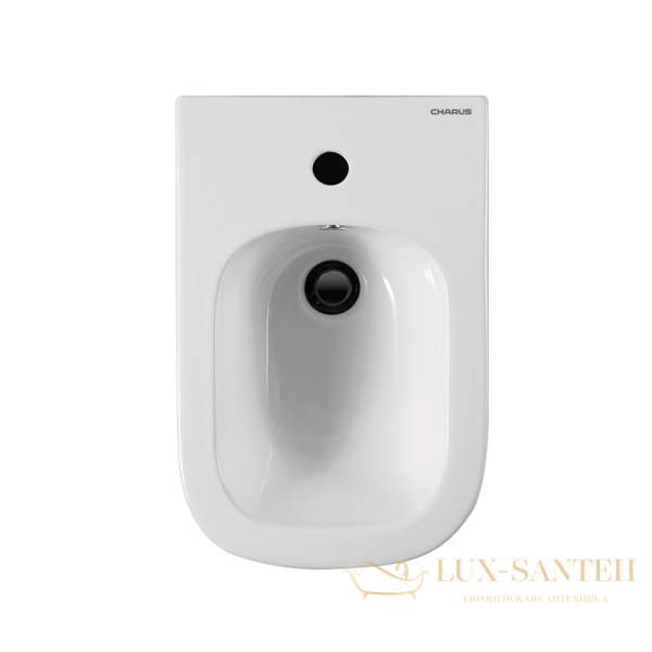 биде подвесное charus kelston bd700-142w, с 1 отверстием под смеситель, белый глянцевый