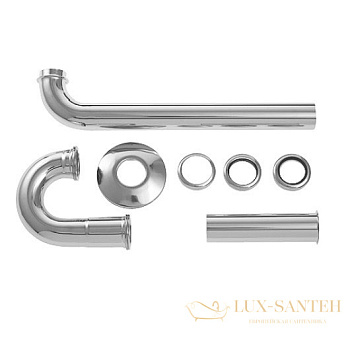 сифон duravit 0050260000 для раковины, хром глянцевый