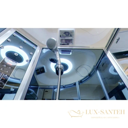 душевая кабина timo standart t-1190 90x90x220 см, стекло тонированное