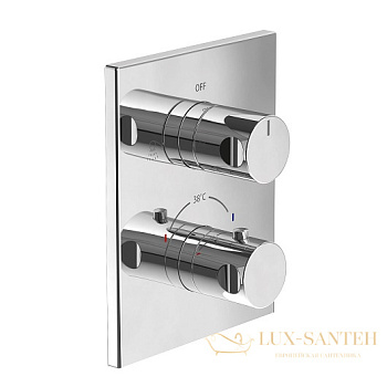 смеситель villeroy & boch tvd00000100061 для душа, термостат на 3 выхода, хром