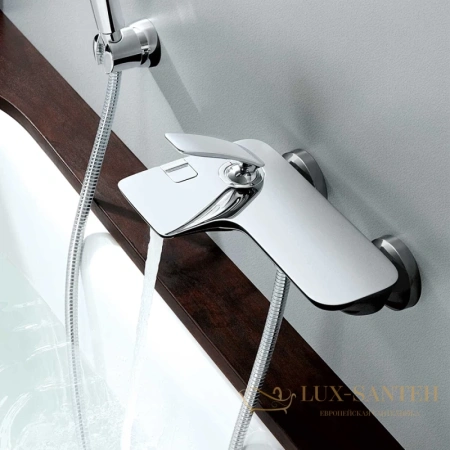 смеситель kludi balance 524450575 для ванны, хром