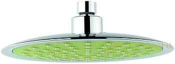 круглая головка для верхнего душа emmevi c06673/cr диаметр 210 мм. abs, хром