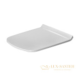 Сиденье для унитаза Duravit DuraStyle 0063710000, стандартное, белый/хром