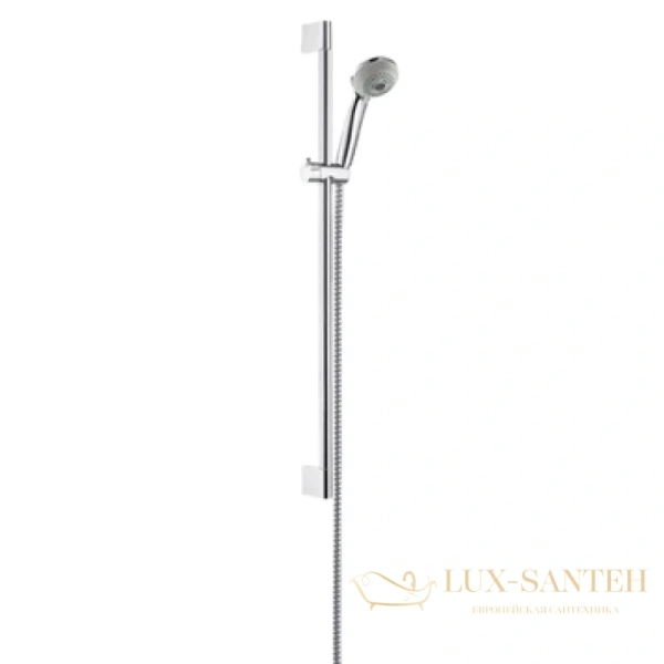 душевой гарнитур hansgrohe crometta 85 multi 27767000 unica crometta штангой 65 см, хром