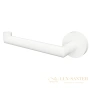бумагодержатель bemeta white 104212034l, белый матовый
