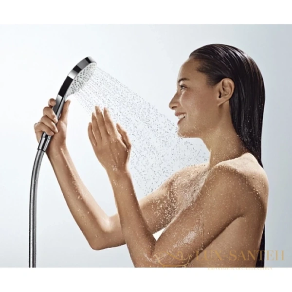 душевая стойка hansgrohe croma select s 180 2 jet 27351400 белый/хром