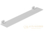 полка стеклянная 600 мм, kludi vela s, 2597353, белый матовый