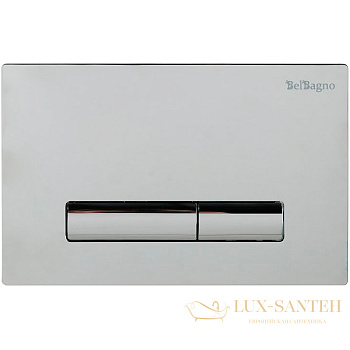 клавиша смыва belbagno genova bb019-gv-chrome, хром глянцевый