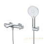 смеситель для ванны cezares lux-vd-01, с ручным душем, хром глянцевый