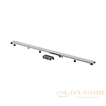 решетка для душевого лотка грани ровные viega advantix visign er10 модель 4982.51, глянцевая 750 мм 737207