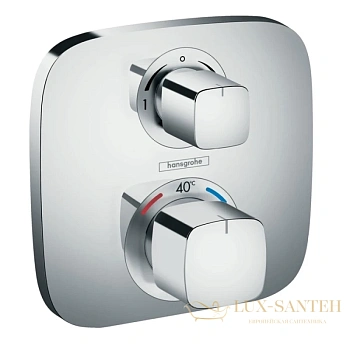 термостат hansgrohe ecostat e 15708000 для ванны с душем, 2 режима, хром