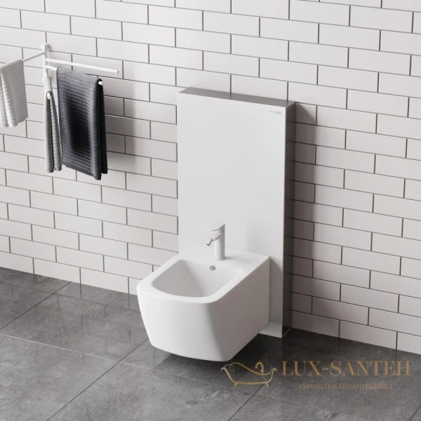 монтажный элемент wasserkraft naab 86bdt.050.wh для биде, белый