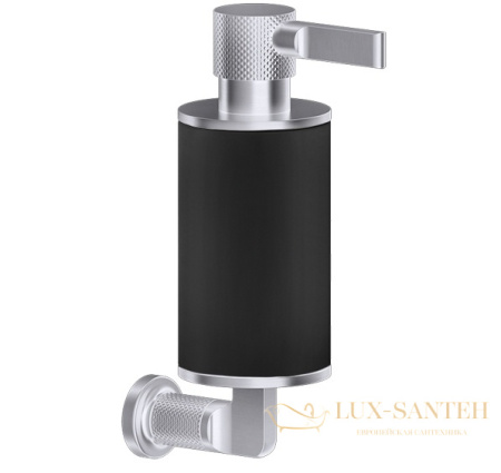 дозатор gessi inciso 58514.149, finox brushed nickel/черный