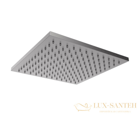 верхний душ 300х300 мм, almar 316 collection, e044069.316, без кронштейна, нержавеющая сталь брашированная