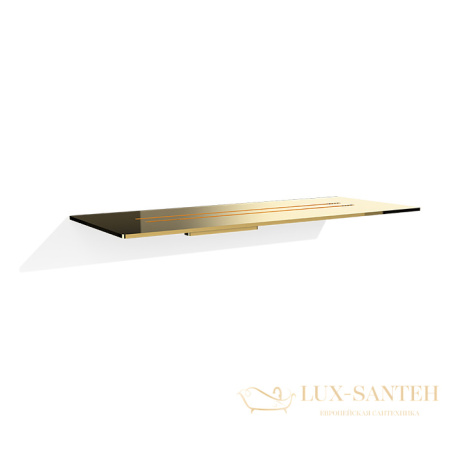 полка для душа 300 мм, decor walther mikado 0523220, золото pvd