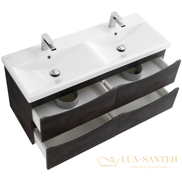 тумба под раковину belbagno marino-cer marino-cer-1200-4c-so-2-rng-p 120 см подвесная, rovere nature grigio