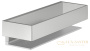 полка для душа keuco edition 11, 11158210000, нержавеющая сталь шлифованная   