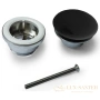 донный клапан artceram aca038 03 00 nero, черный