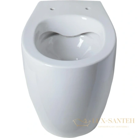 приставной безободковый унитаз allen brau fantasy 4.11007.20, белый