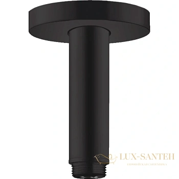 кронштейн для верхнего душа hansgrohe 27393670 матовый черный