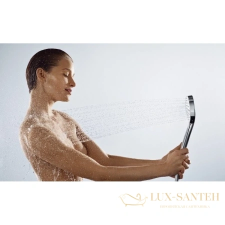 душевой набор hansgrohe croma select e 26413400 vario с держателем и шлангом 160 см, белый/хром