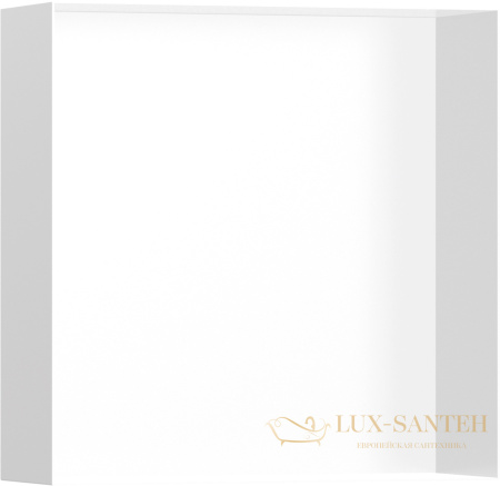 полка hansgrohe xtrastoris minimalistic 56073700 матовая белая