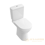 Чаша напольного унитаза Villeroy & Boch O.Novo 5661 R0 01 со скрытым ободом, белый