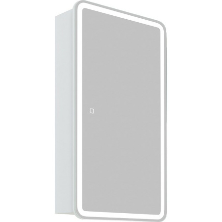 зеркальный шкаф belbagno marino spc-mar-500/800-1a-led-tch 50 см с подсветкой, белый