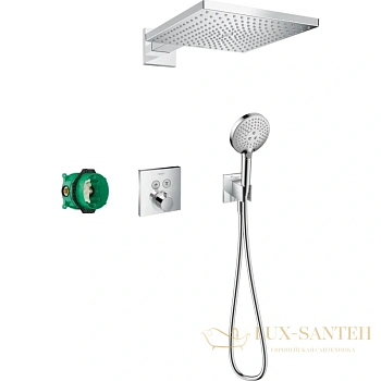 душевая система скрытого монтажа raindance e 300 1jet с showerselect square 27952000