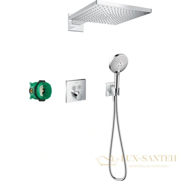 душевая система скрытого монтажа raindance e 300 1jet с showerselect square 27952000