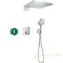 душевая система скрытого монтажа raindance e 300 1jet с showerselect square 27952000