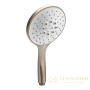 ручной душ 130 мм gessi emporio 14376.149, finox brushed nickel