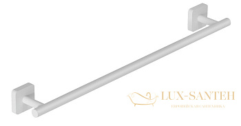 полотенцедержатель 450 мм, kludi vela s, 2598053, белый матовый