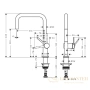 cмеситель для кухни hansgrohe talis m54 u 220 72806800