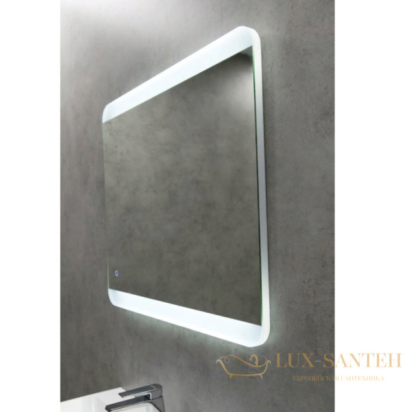 зеркало belbagno spc spc-cez-700-700-led-btn 70 см с кнопочным выключателем, с подсветкой