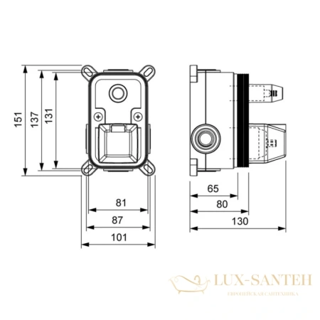 душевой комплект timo selene sx-2039/03sm 400 мм, черный матовый
