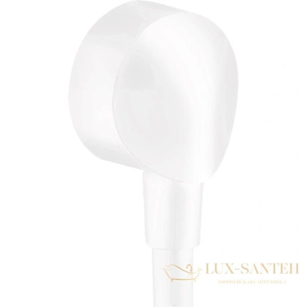 шланговое подсоединение hansgrohe fixfit e 27454700 белый матовый