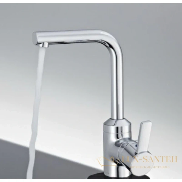 смеситель для раковины kludi zenta 382940575 с донным клапаном, хром