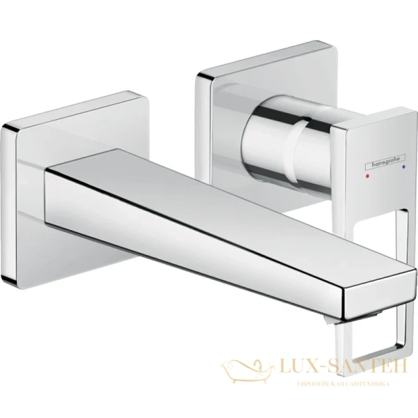 смеситель для раковины hansgrohe metropol 74525000, хром