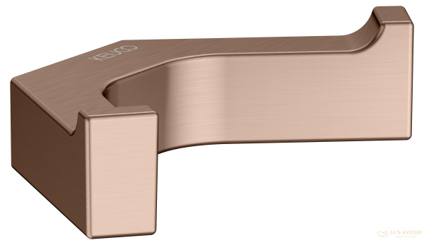 крючок двойной keuco edition 11, 11115290000, золото красное шлифованное