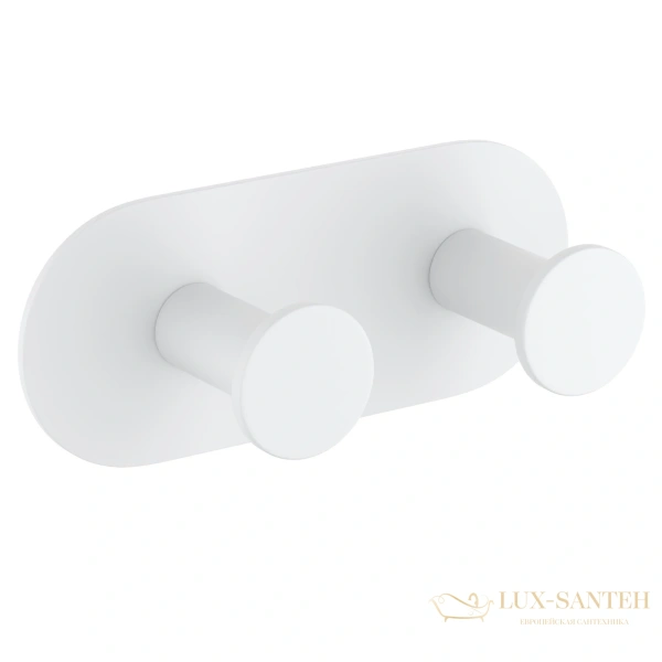 планка с крючками timo saona 13014/16, белый матовый