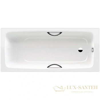 стальная ванна kaldewei cayono star 275600013001 756 170х75 см с покрытием easy-clean, альпийский белый 