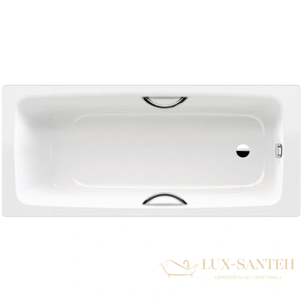 стальная ванна kaldewei cayono star 275700013001 757 180х80 см с покрытием easy-clean, альпийский белый 