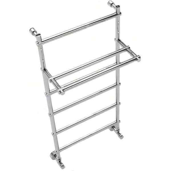 полотенцесушитель водяной margaroli sole 4424706crp, с полкой, высота 107.2 см, ширина 53 см, хром