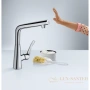 смеситель hansgrohe metris select 14883000 для кухонной мойки