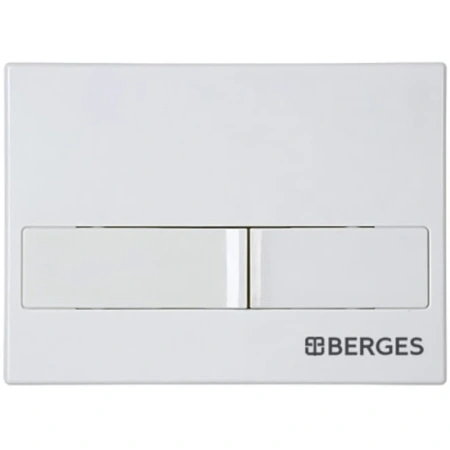 комплект: подвесной унитаз berges puma 043271 + система инсталляции berges novum l1, белый, клавиша белая